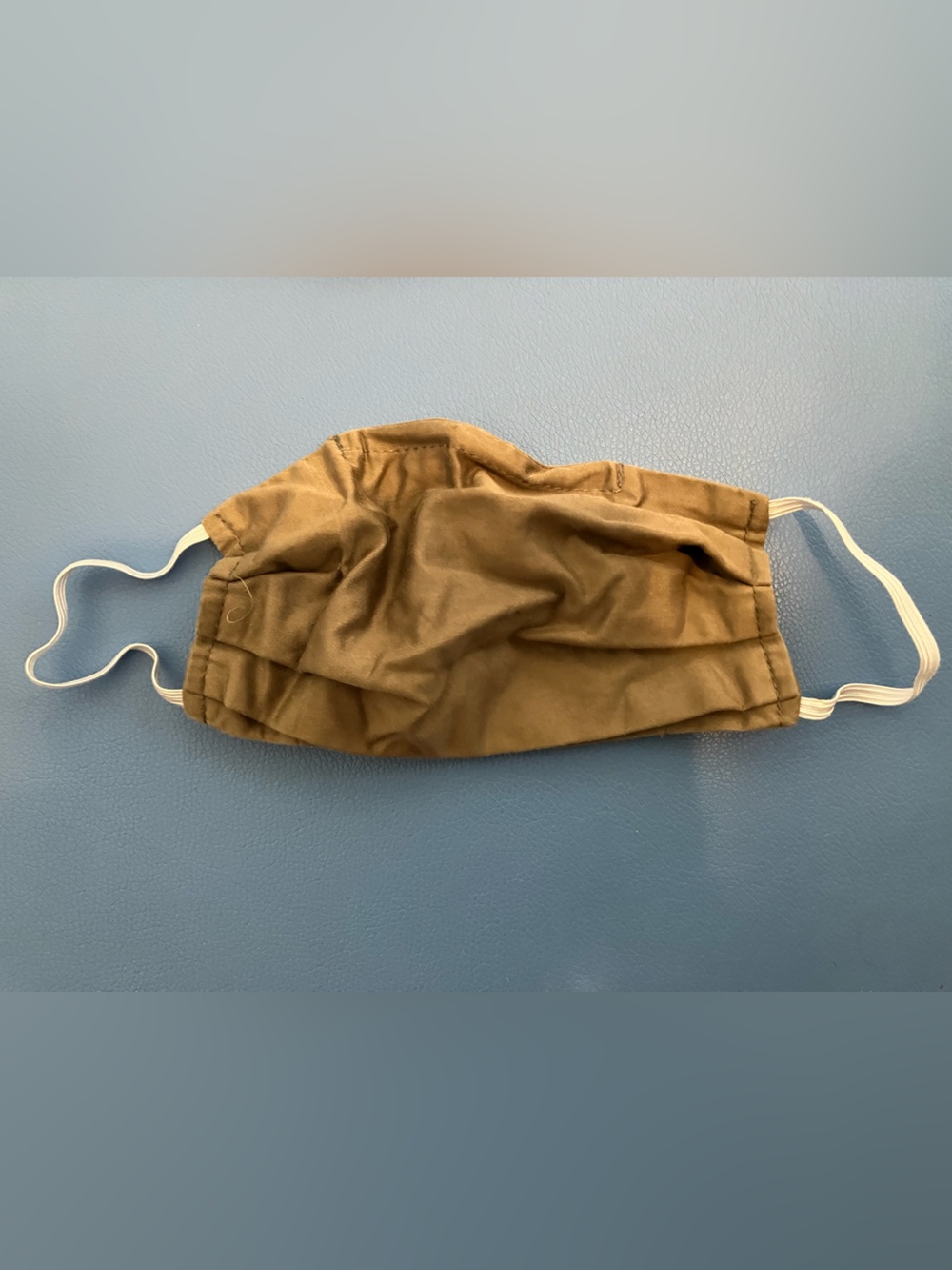 Grey Handmade Face Mask with Filter Pocket